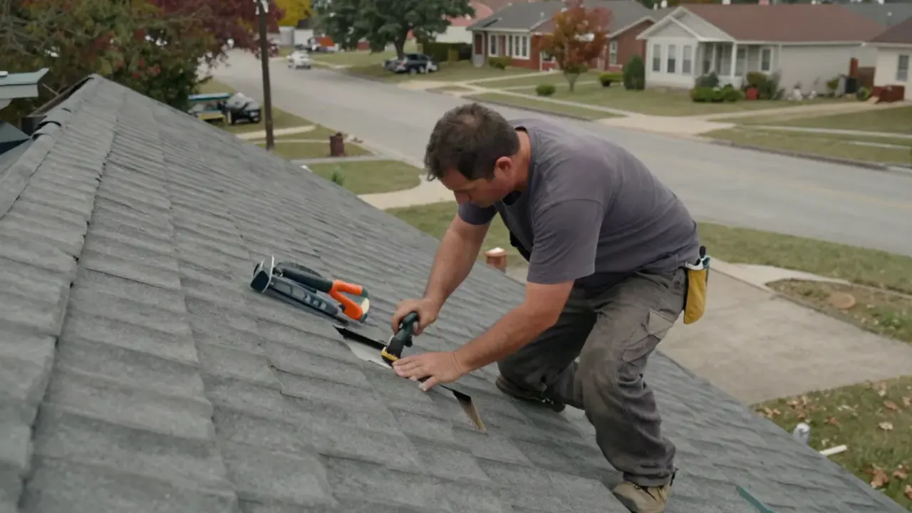 Valley Leak Repair in Baytown, Texas: professional performing Valley Leak Repair for a Roof Leak Repair customer, the work